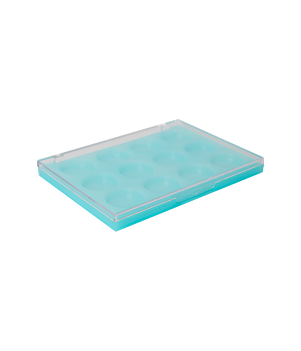 HN3476-Aangepaste lege poederdoos in één kleur